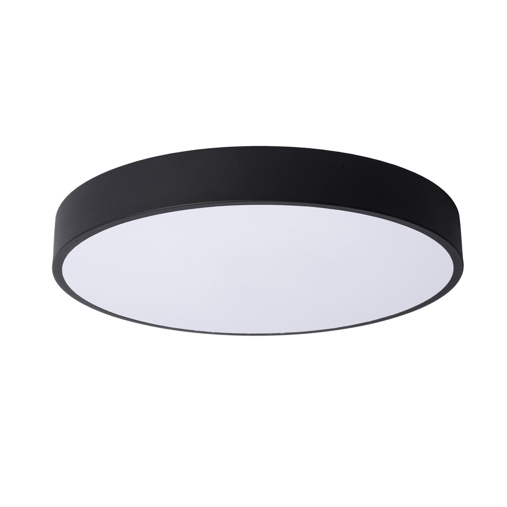 Lucide PlafonniereUnar Ø 39,5cm - 2700K - zwart - 79185/40/30